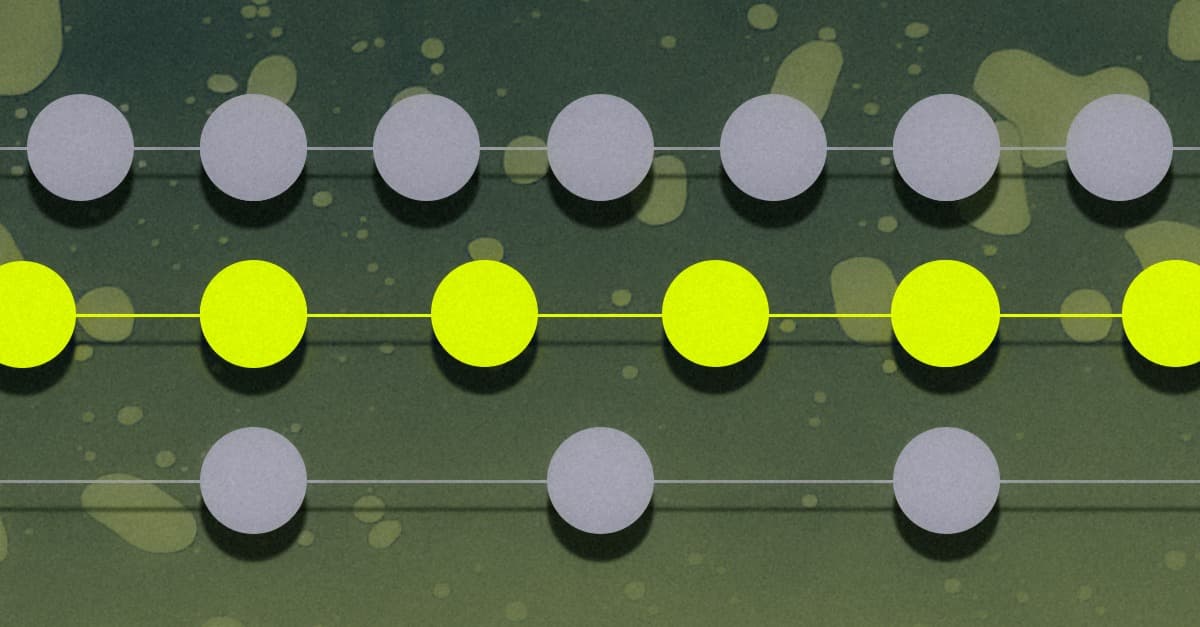 Learn the fundamentals of rhythms. <a href="https://blog-dev.landr.com/what-is-rhythm-time-beat-meter/">Read: What is Rhytm? How Time, Beat and Meter Work in Music</a>