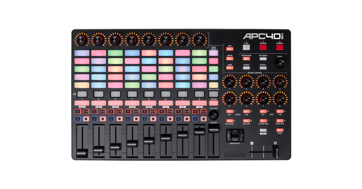 akai apc 40 mkii ableton controller