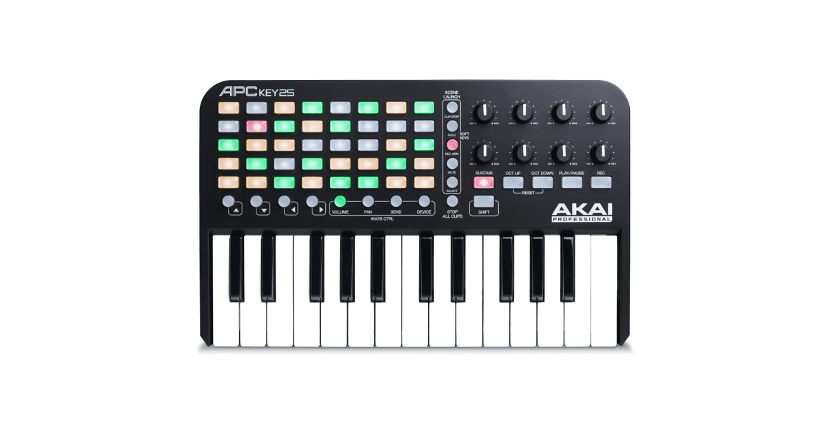 Akai APC key 25 ableton controller