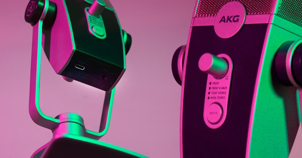 akg lyra usb headphone jack and controls