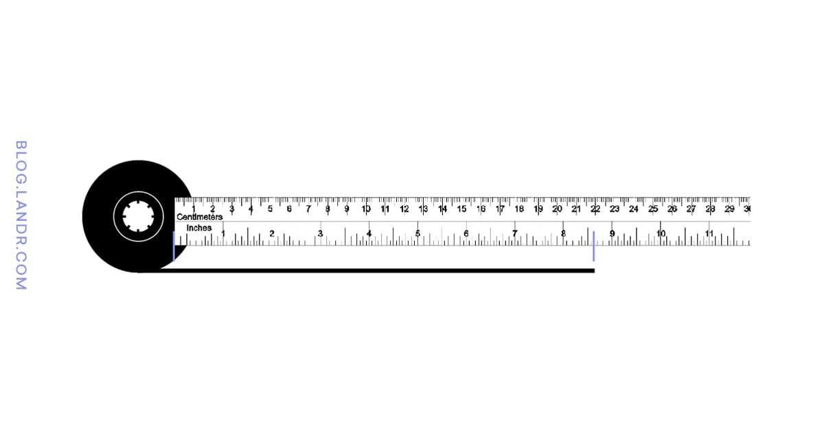 measuring out the tape loop