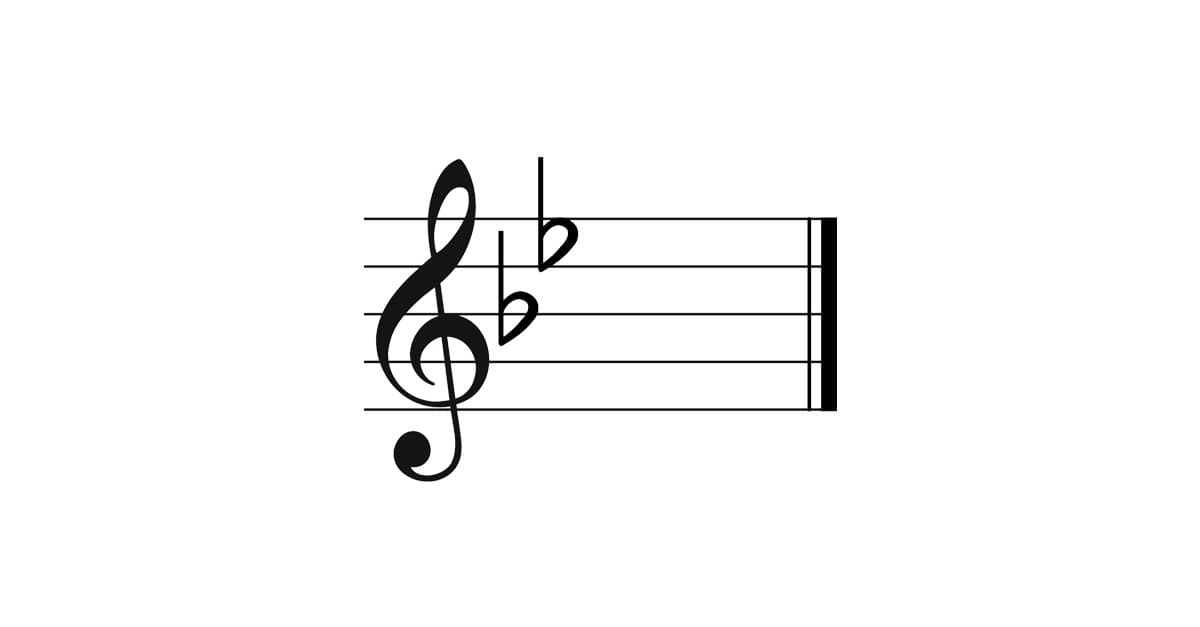 key signature symbol